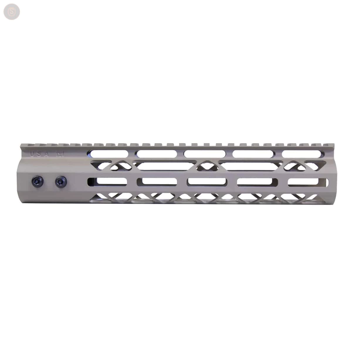 AR-15 10" M-LOK Free-Float Handguard with Monolithic Top Rail (Flat Dark Earth)
