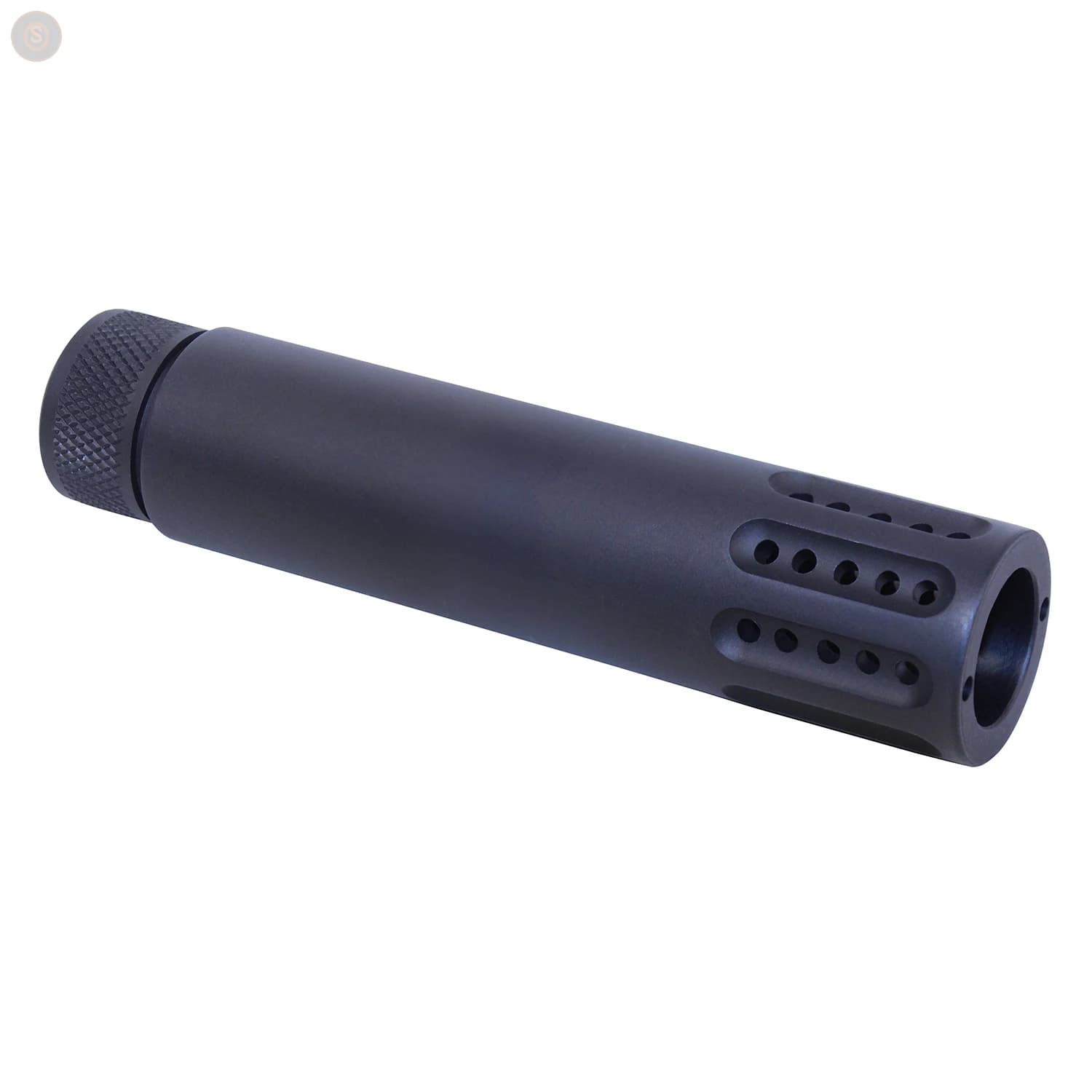 .50 Beowulf Barrel Shroud with Multi-Port Muzzle Brake (Anodized Black)