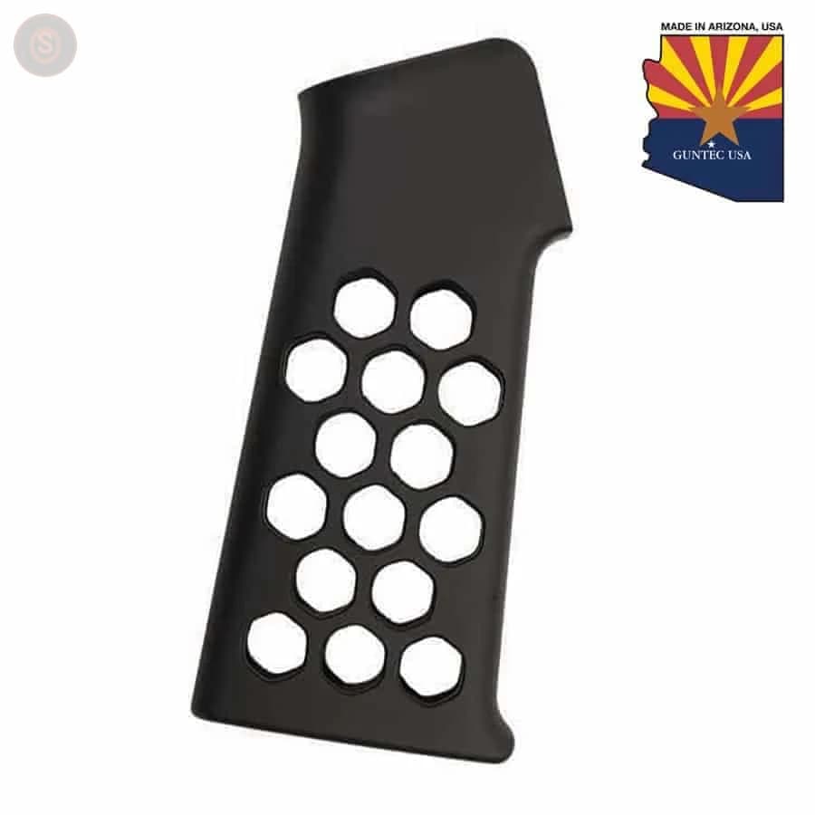 AR-15 Skeletonized Aluminum Pistol Grip (Anodized Black)