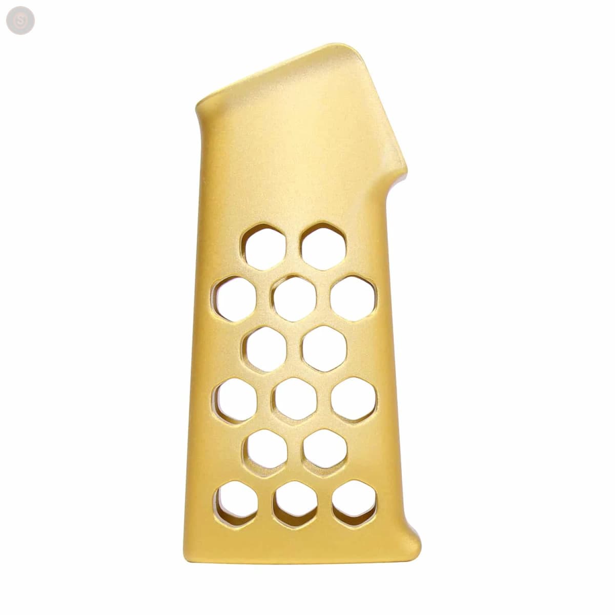 AR-15 Skeletonized Aluminum Pistol Grip (Anodized Gold)
