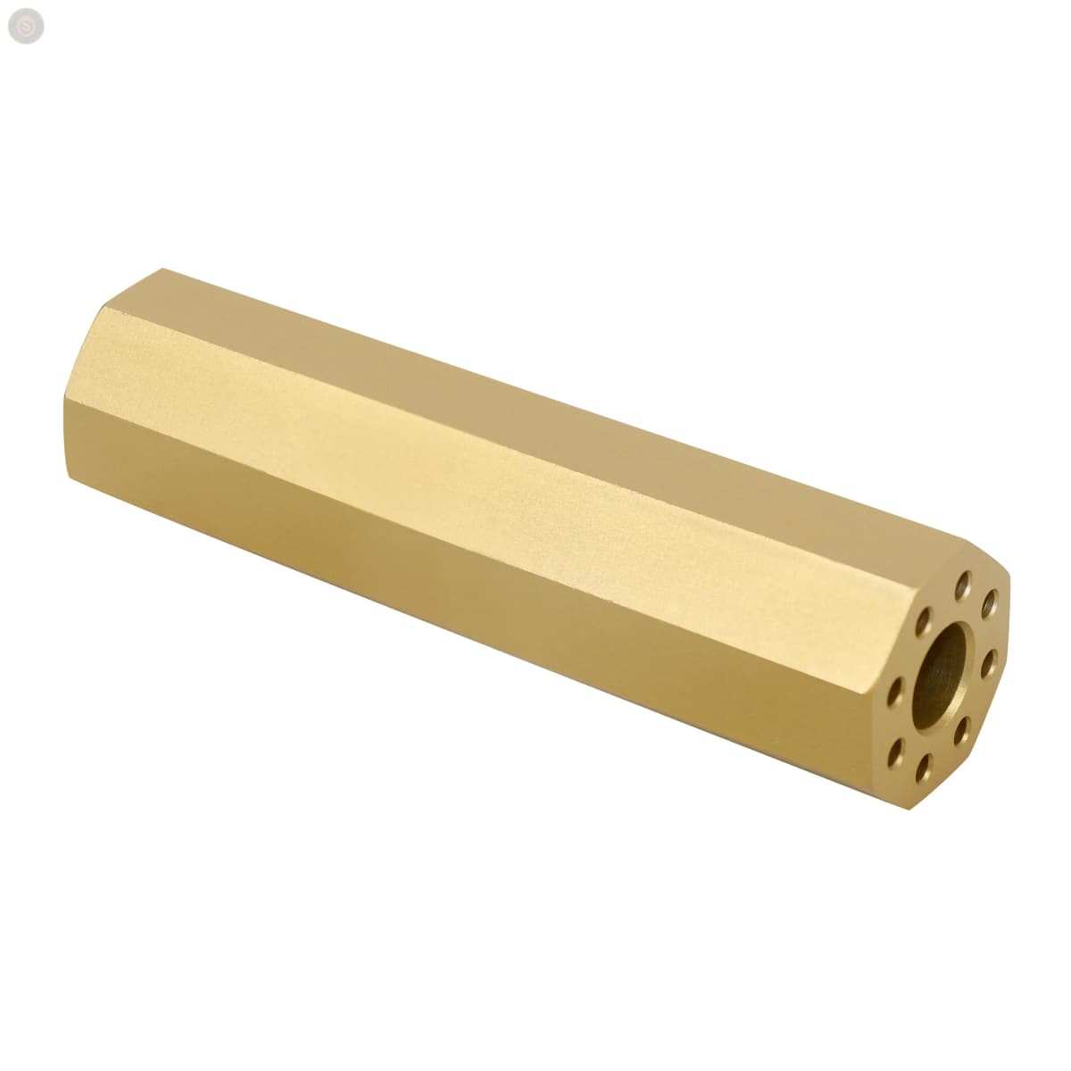 AR-15 4.5” Octagonal Barrel Shroud (Anodized Gold)