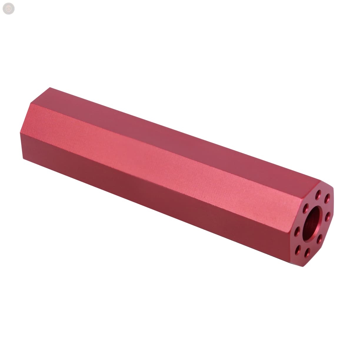 AR-15 4.5” Octagonal Barrel Shroud (Anodized Red)