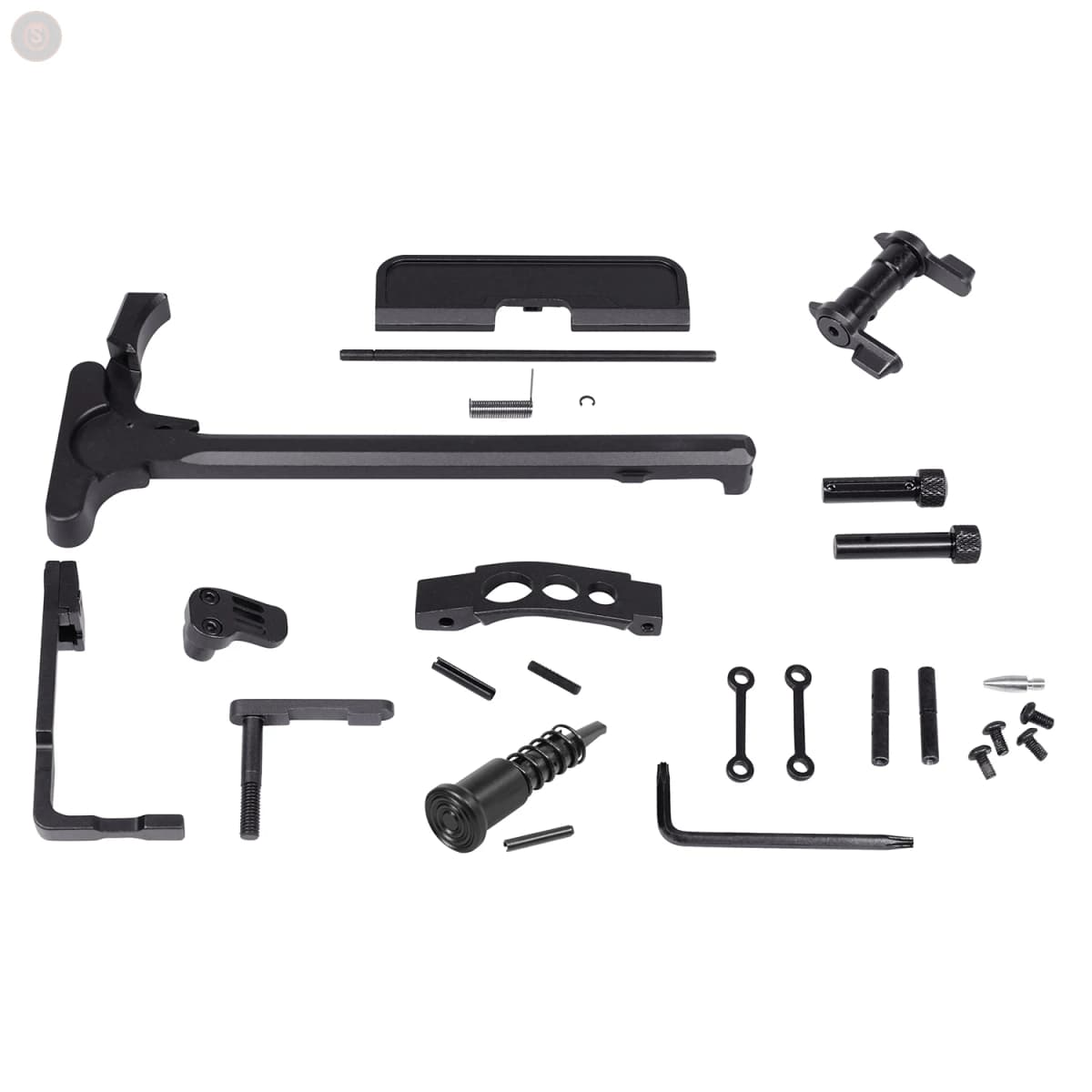 AR-15 Anodized Hardware Accent Kit (Anodized Black)