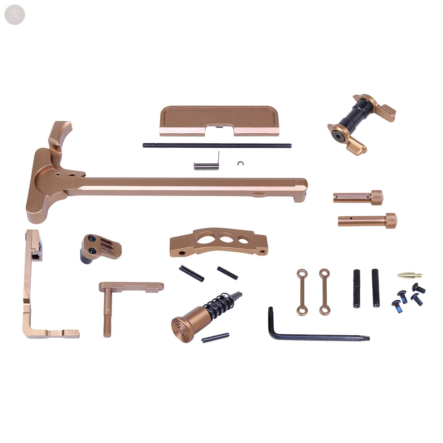 AR-15 Anodized Hardware Accent Kit (Anodized Bronze)