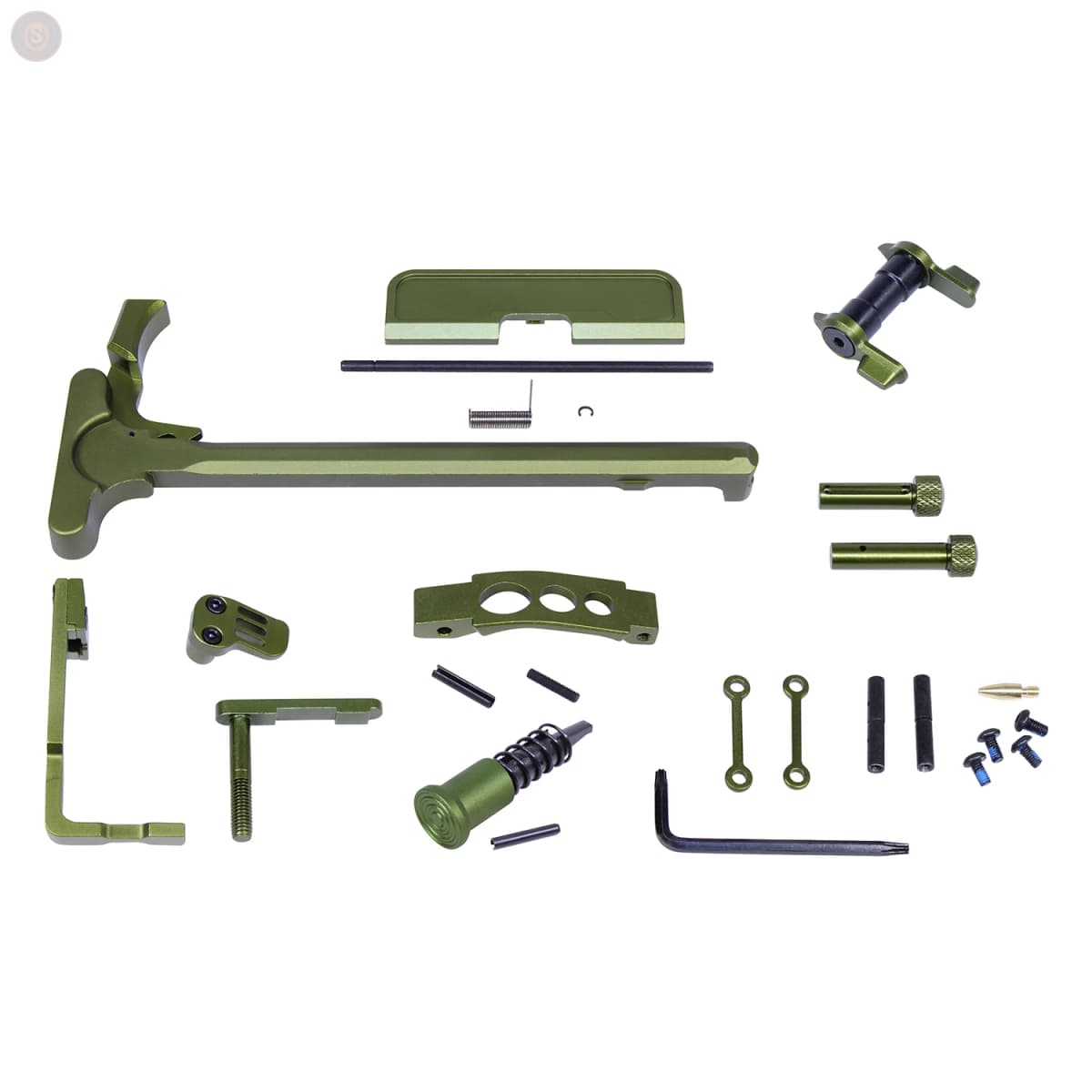 AR-15 Anodized Hardware Accent Kit (Anodized Green)