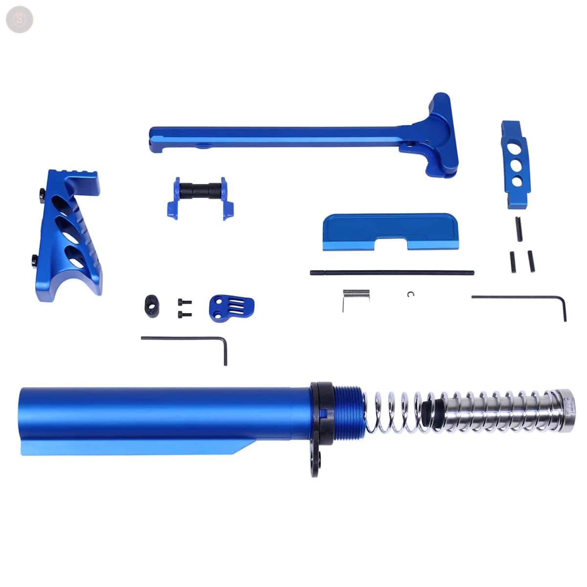 AR-15 Anodized Accessory Hardware Kit (Anodized Blue)