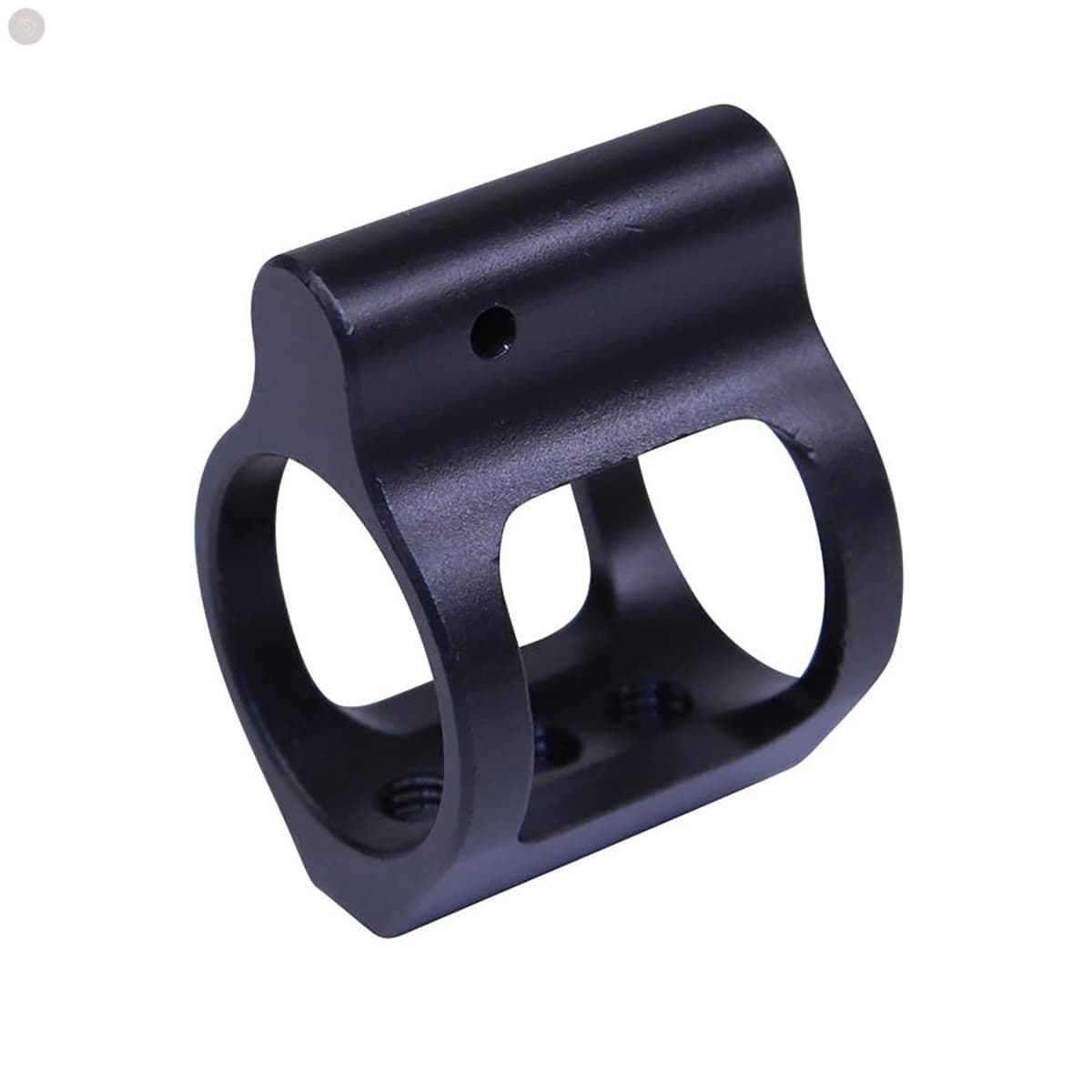 AR-15 Skeletonized Steel Low-Profile Gas Block (Nitride, USA Made)