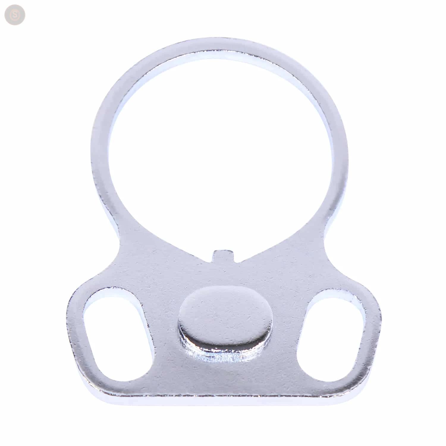 AR-15 Ambidextrous Single-Point Sling Adapter (Chrome)