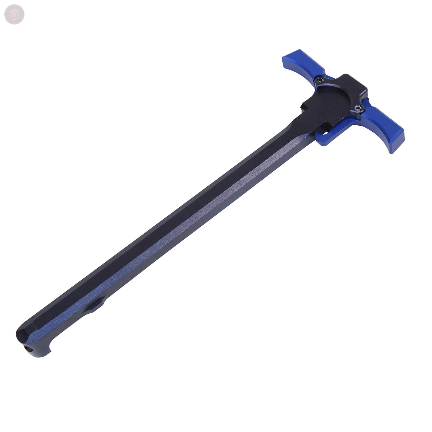 AR-15 Ambidextrous Charging Handle (Anodized Black / Blue Levers)