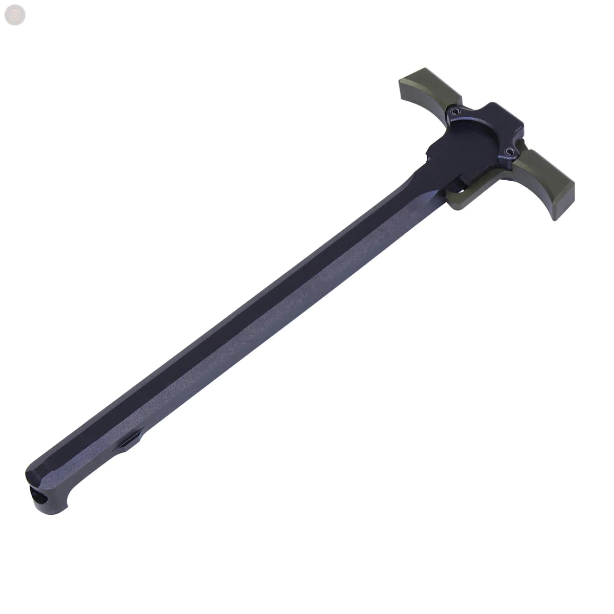 AR-15 Ambidextrous Charging Handle (Anodized Black / Green Levers)