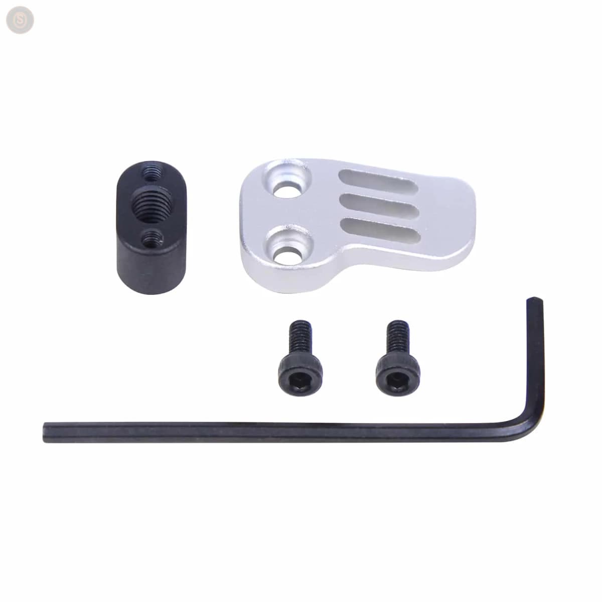 AR-15 / AR .308 Extended Mag Catch Paddle Release (Anodized Clear)