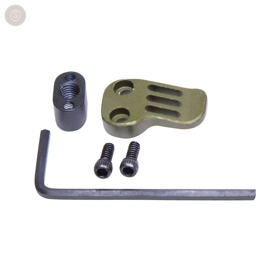 AR-15 / AR .308 Extended Mag Catch Paddle Release (Anodized Green)