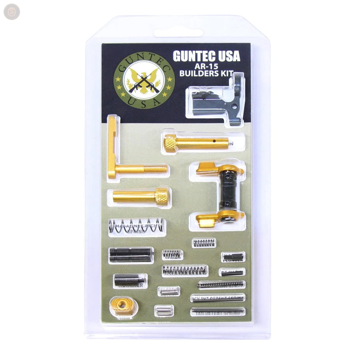 AR-15 Builders Kit w/Ambi Safety (Anodized Gold)
