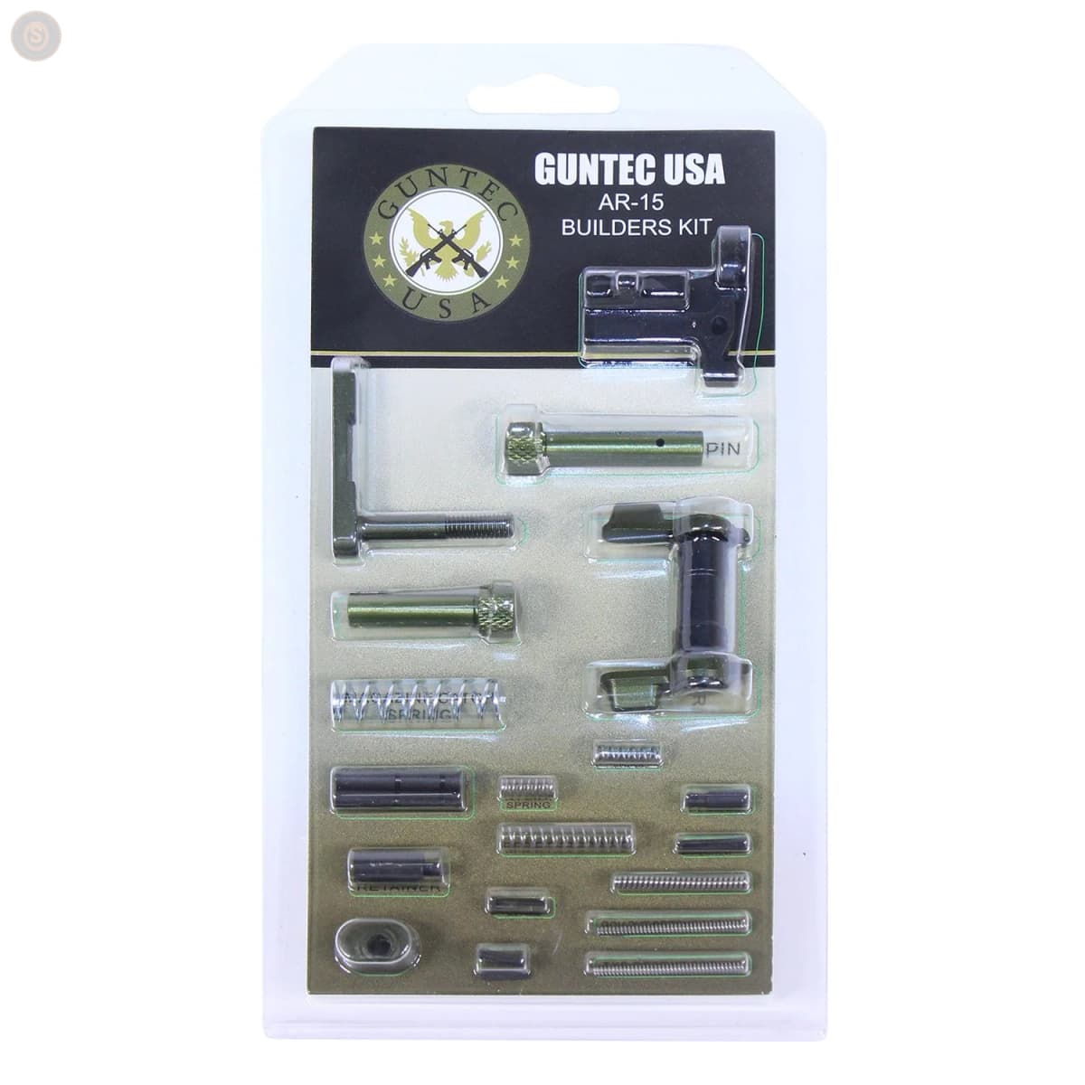 AR-15 Builders Kit w/Ambi Safety (Anodized Green)