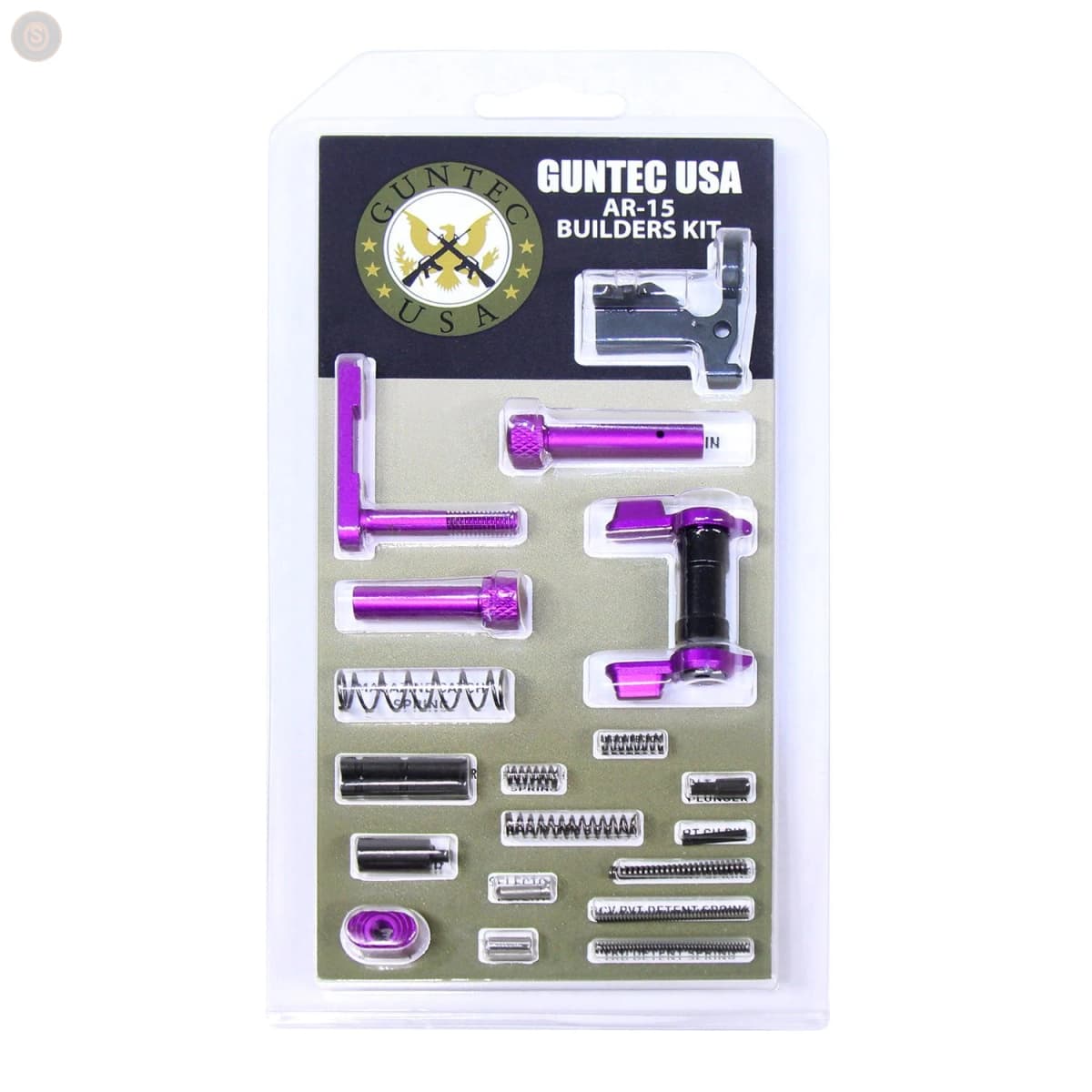 AR-15 Builders Kit w/Ambi Safety (Anodized Purple)