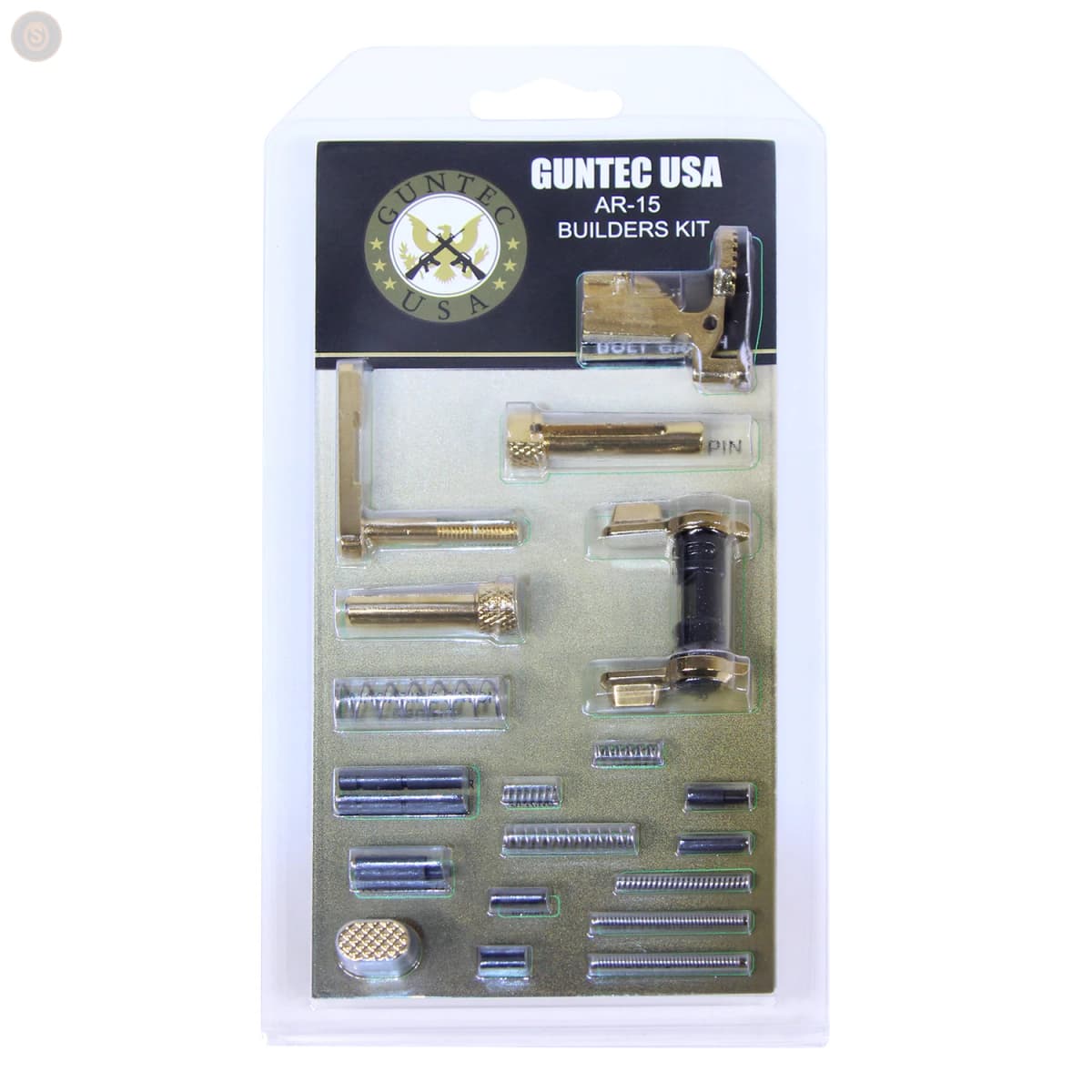 AR-15 Builders Kit w/Ambi Safety (Gold Plated)