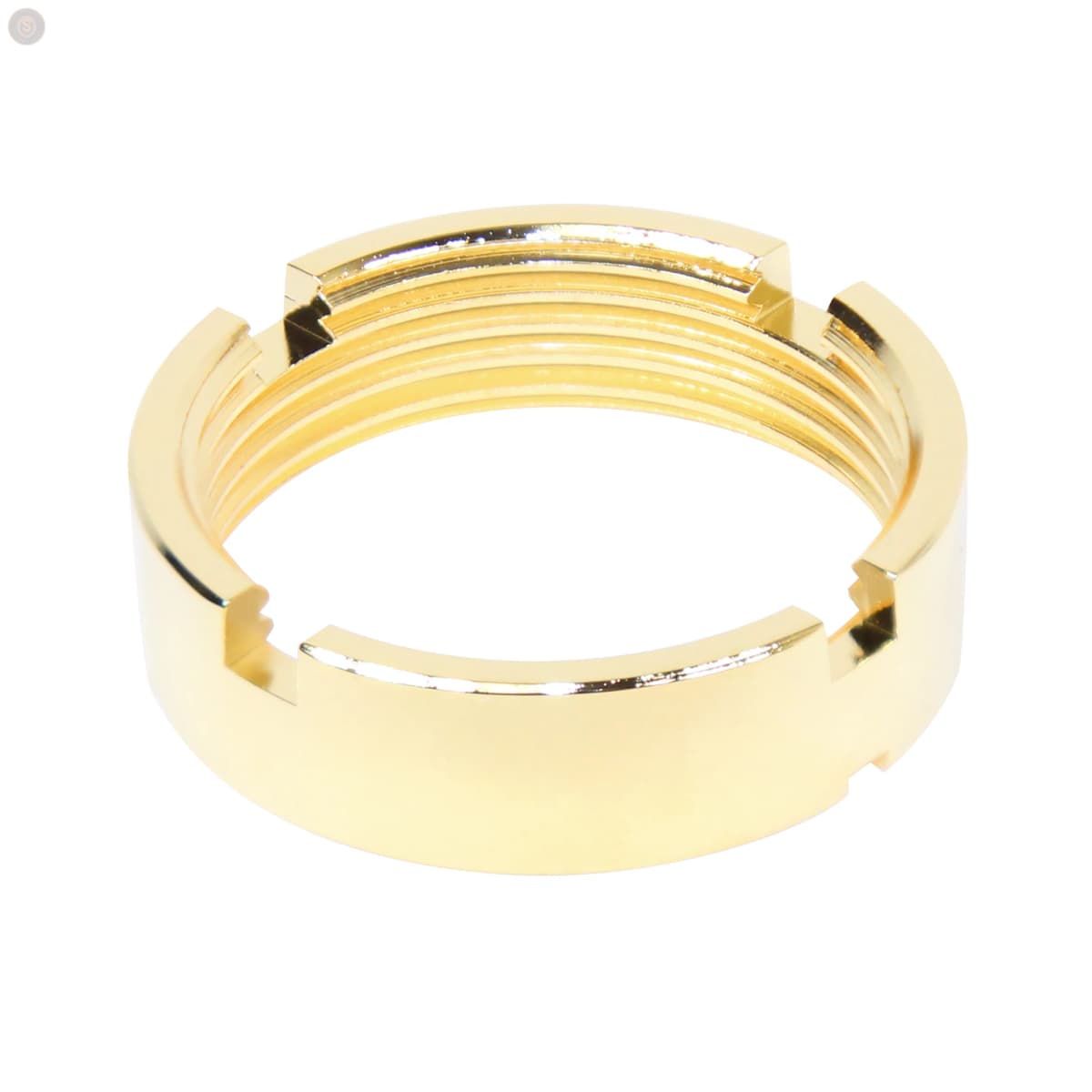 AR-15 Castle Nut For Car/M4 Buffer Tube (24K Gold Plated)