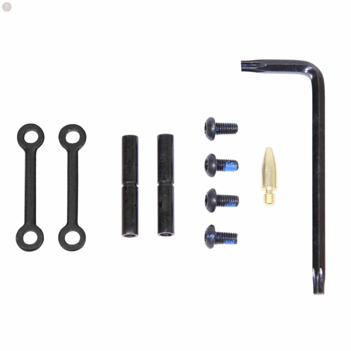 AR-15 Complete Anti-Rotation Trigger/Hammer Pin Set (Anodized Black)