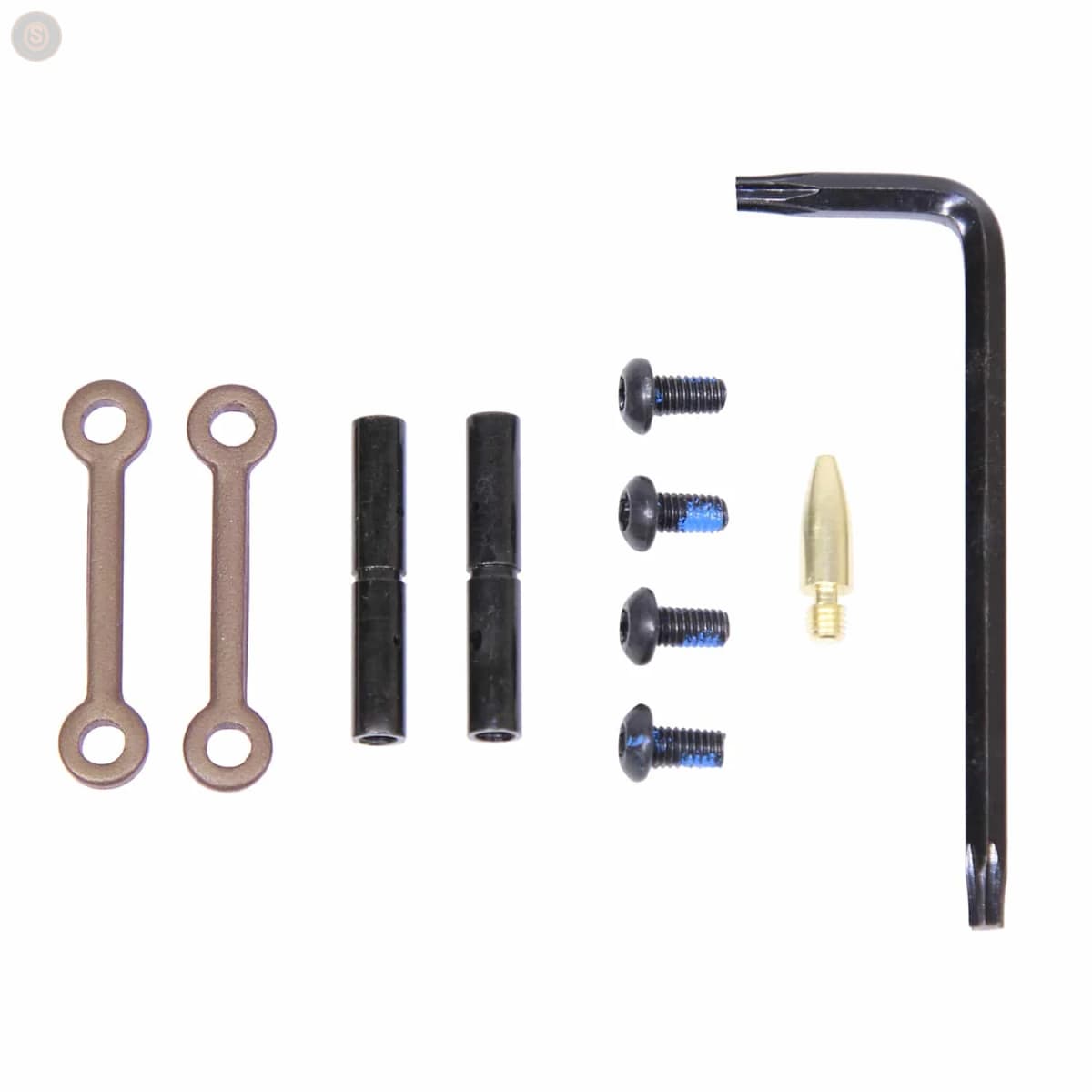 AR-15 Complete Anti-Rotation Trigger/Hammer Pin Set (Anodized Bronze)
