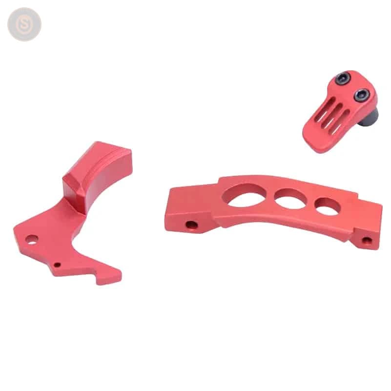 AR-15 Enhanced Accessory Kit (Anodized Red)