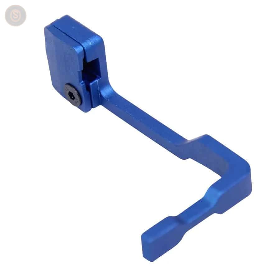 AR-15 Extended Bolt Catch Release (Anodized Blue)