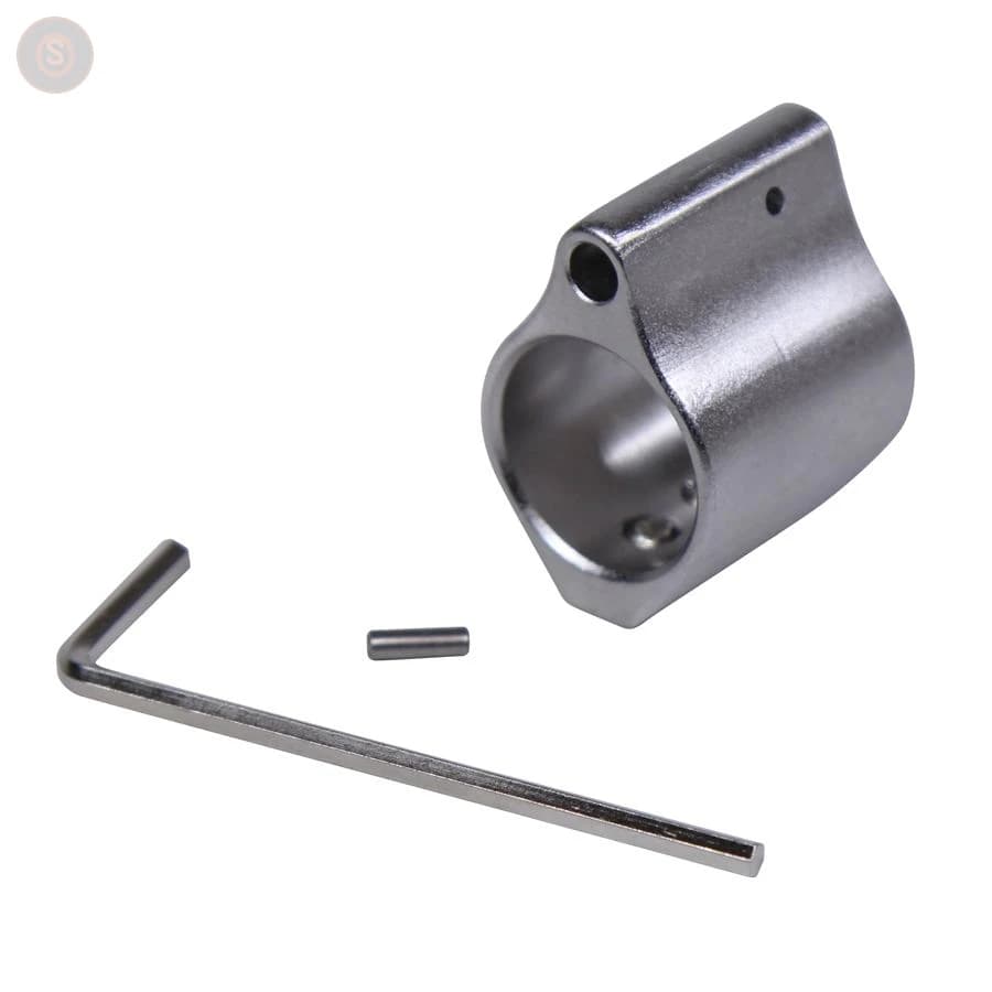 AR-15 Matte Stainless Steel Low-Profile Gas Block