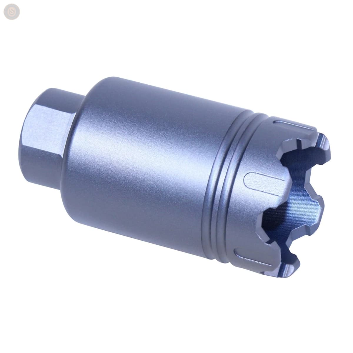 AR-15 Micro ‘Trident’ Flash Can w/Glass Breaker (Anodized Grey)