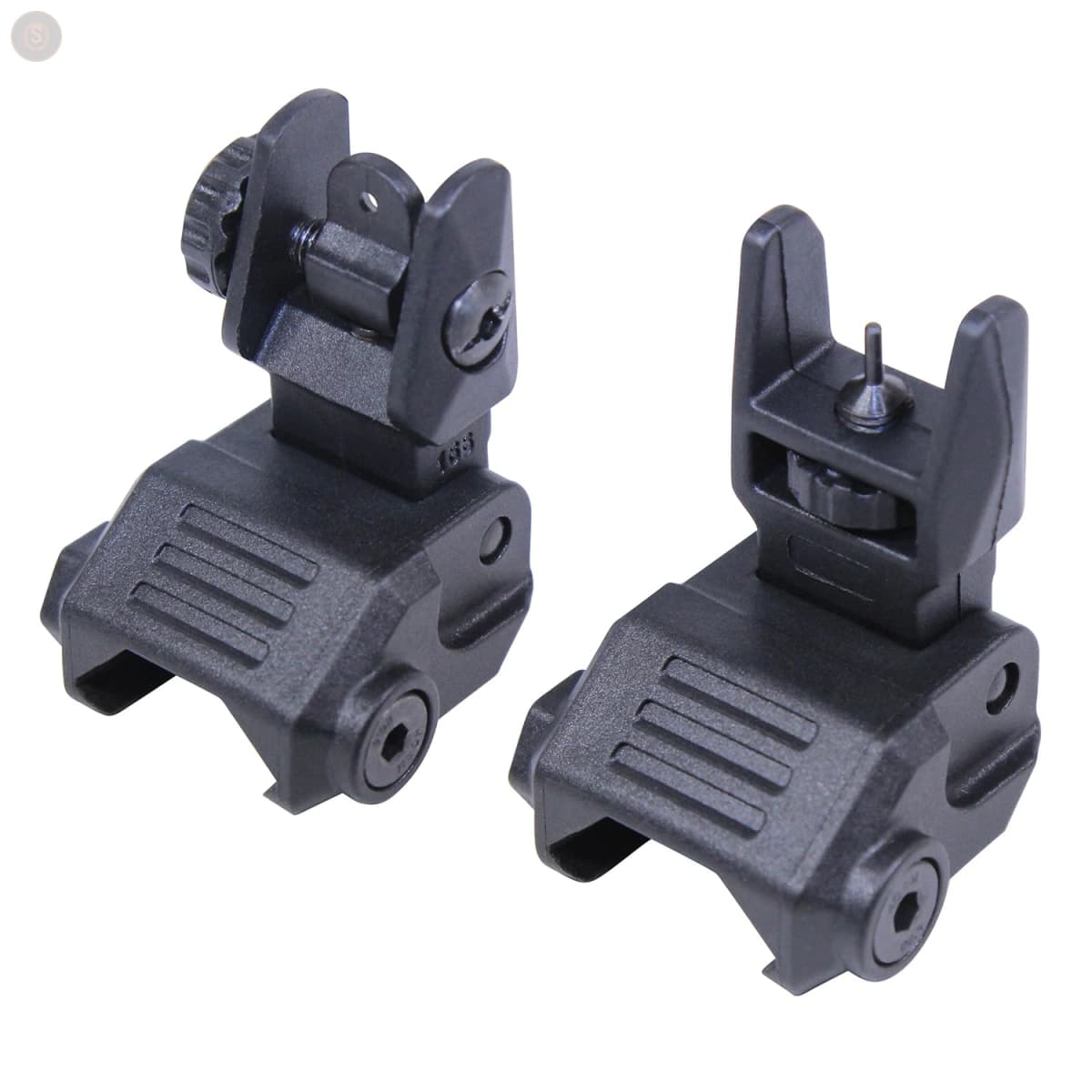AR-15 Polymer Backup Iron Sight Set