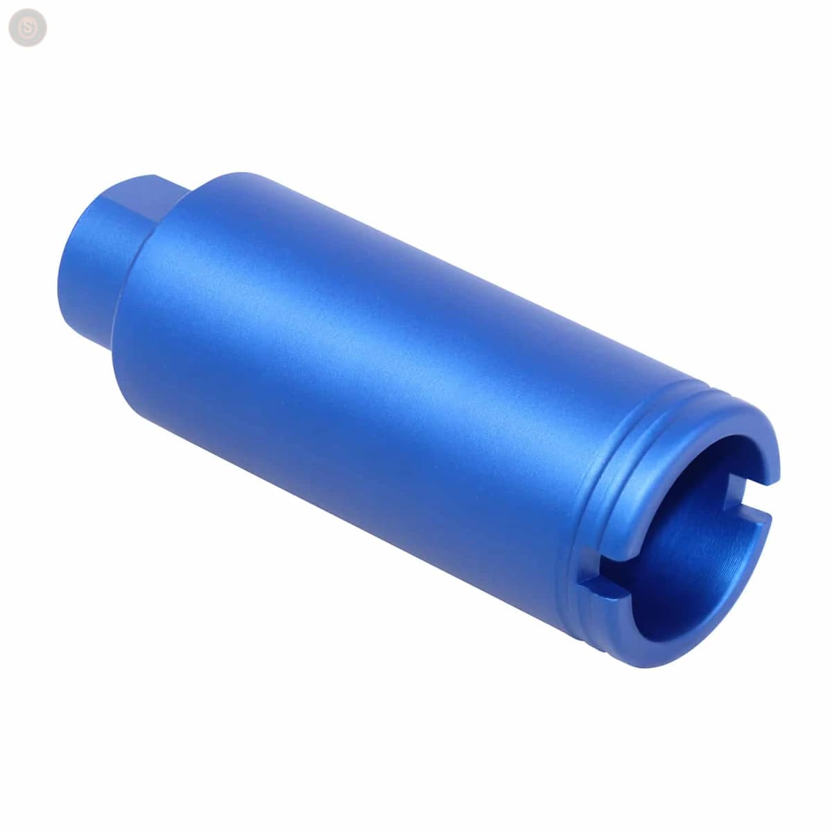 AR-15 Slim Line Cone Flash Can (Anodized Blue)