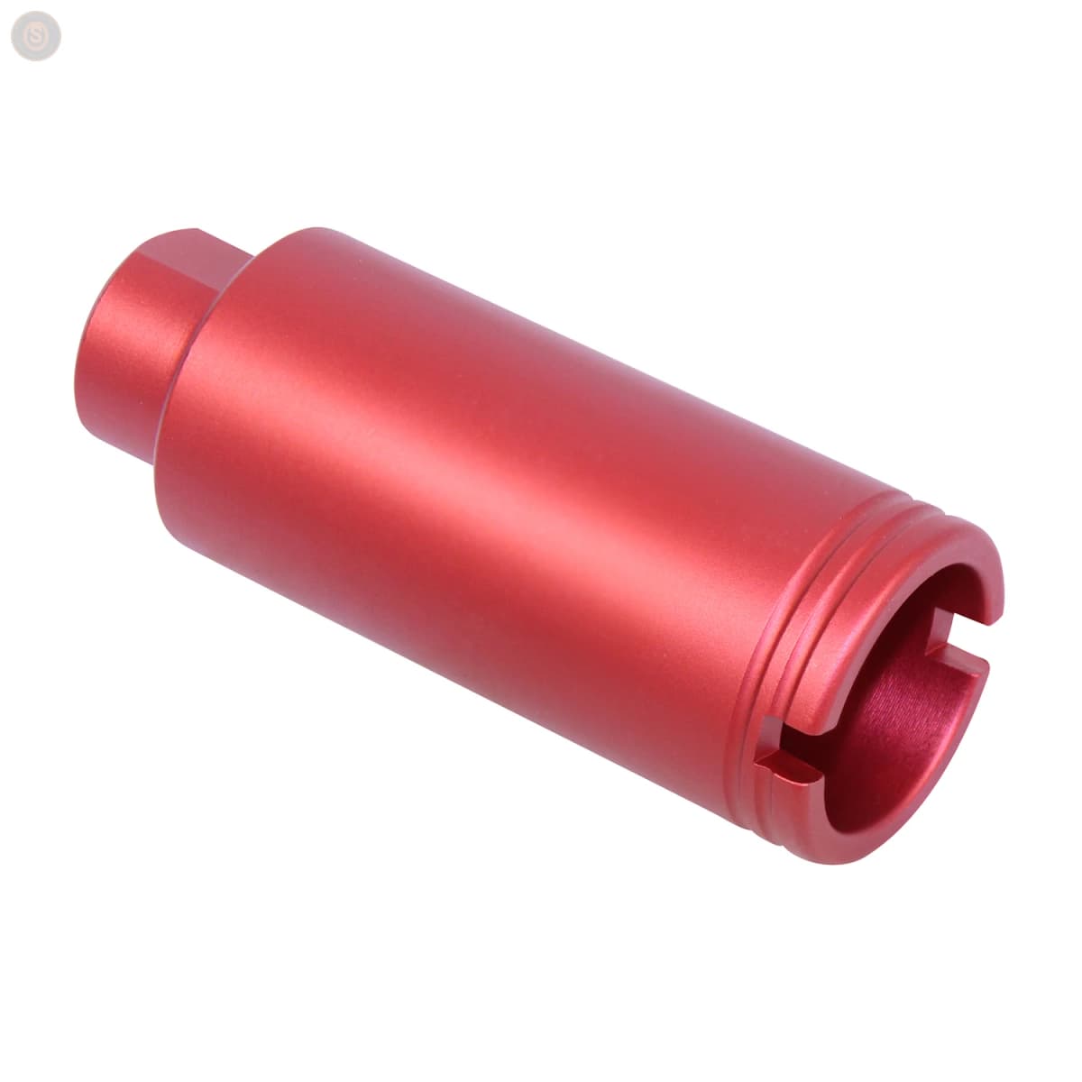 AR-15 Slim Line Cone Flash Can (Anodized Red)