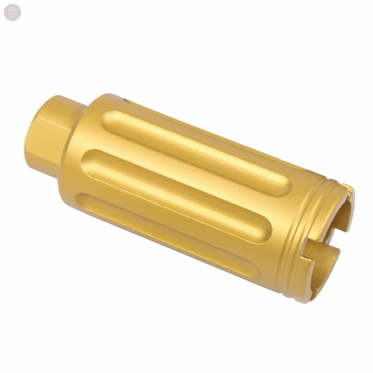 AR-15 Slim Line Cone Flash Can Gen 2 (Anodized Gold)
