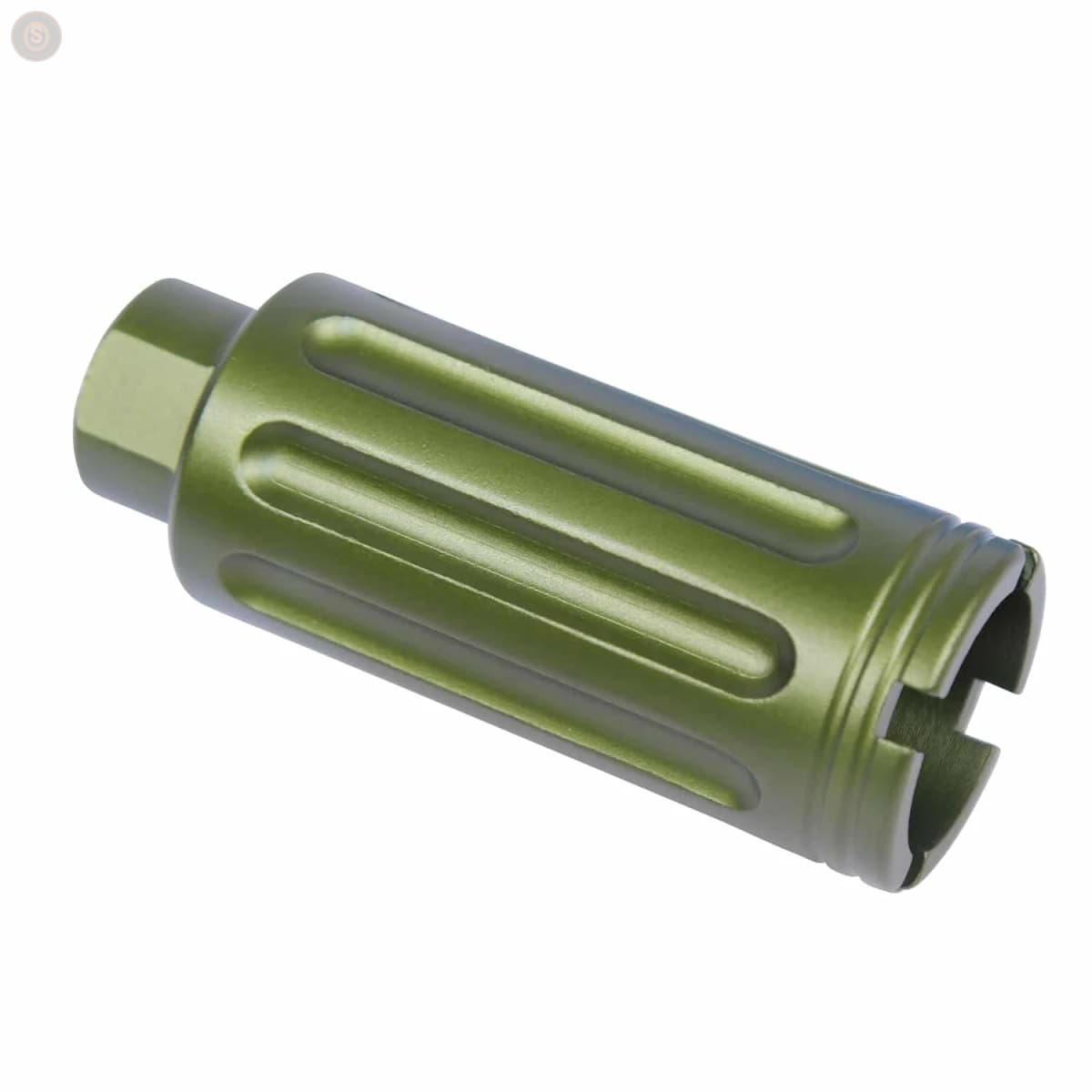 AR-15 Slim Line Cone Flash Can Gen 2 (Anodized Green)
