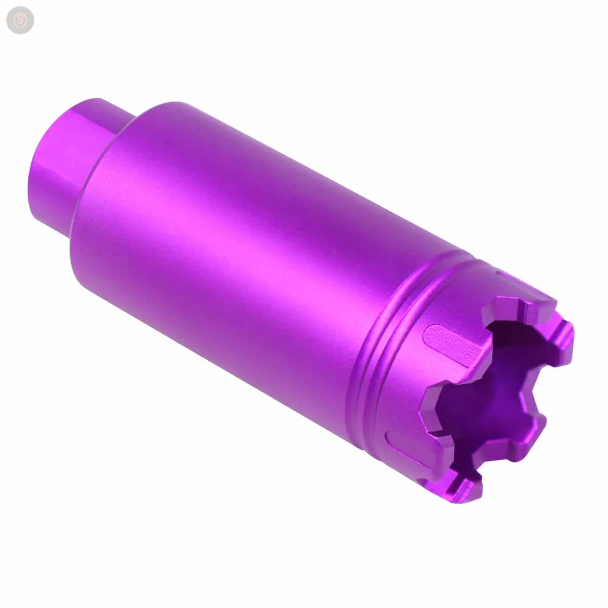 AR-15 Slim Line ‘Trident’ Flash Can w/Glass Breaker (Anodized Purple)