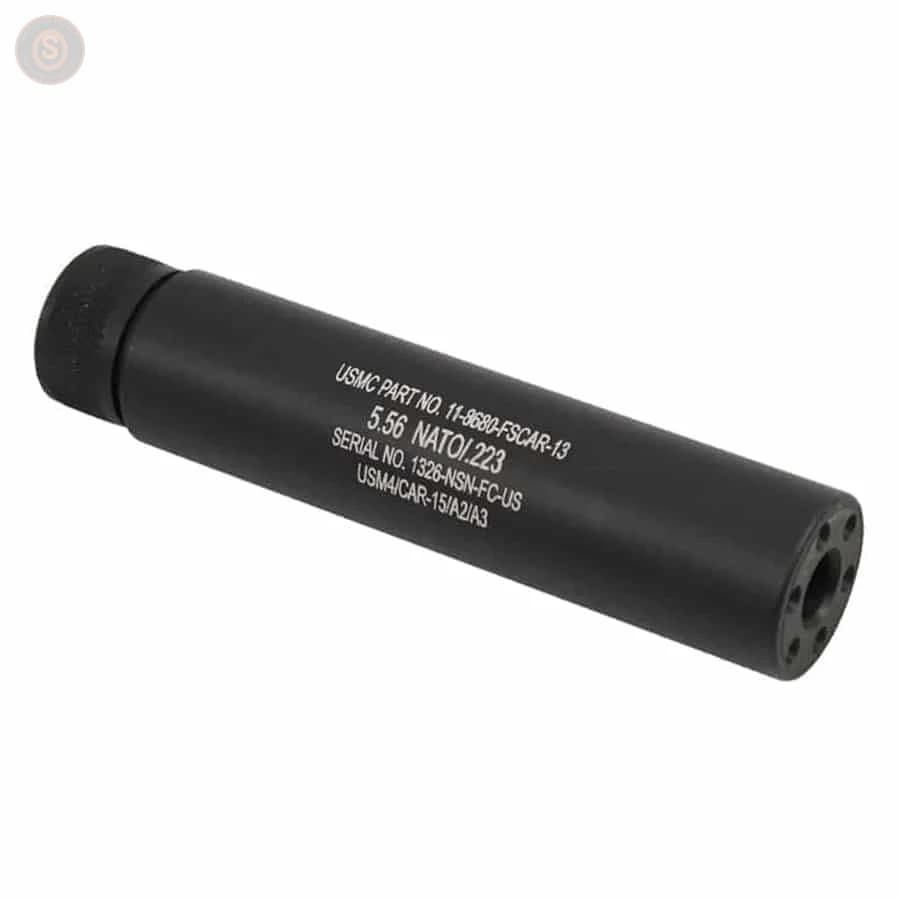AR-15 Slip-Over Barrel Shroud (Anodized Black) (Laser Engraved)