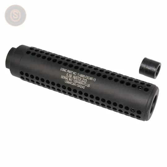 AR-15 Slip-Over SOCOM-Style Barrel Shroud (Anodized Black)