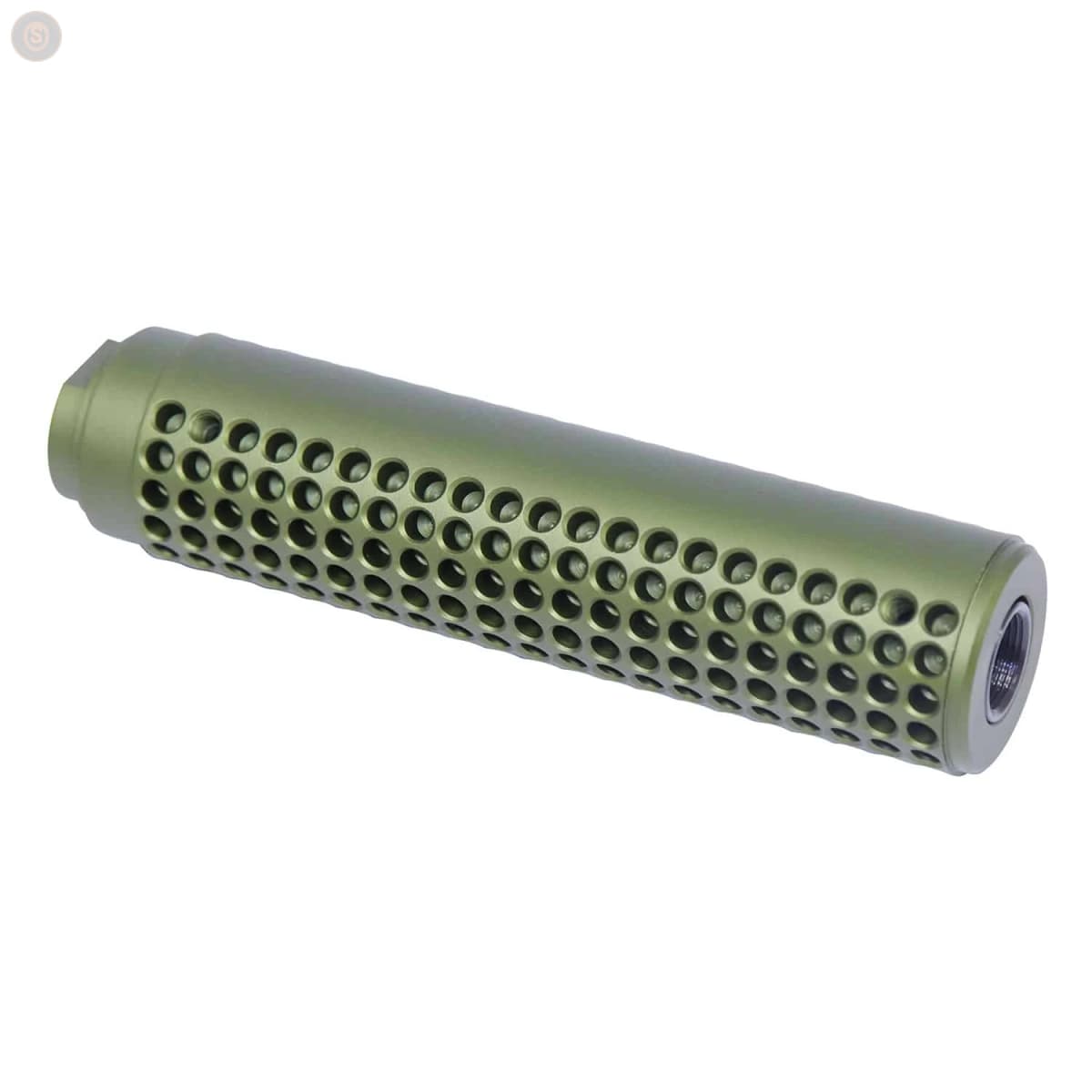 AR-15 Slip-Over SOCOM-Style Barrel Shroud (Anodized Green)