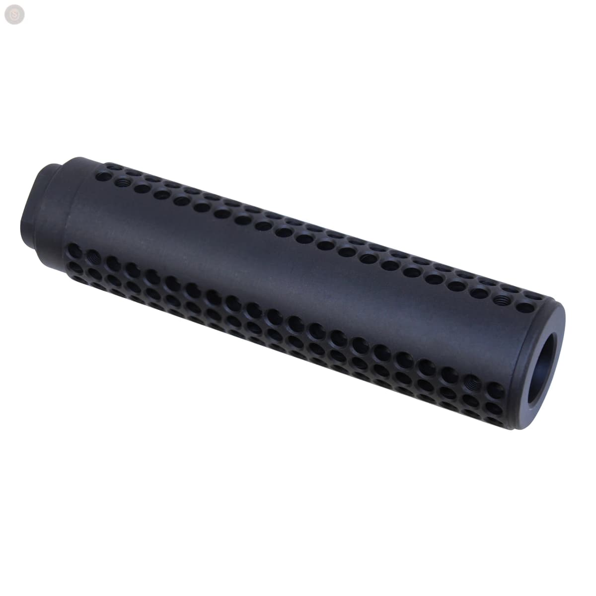 AR-15 Slip-Over SOCOM-Style Barrel Shroud (No Laser Engraving) (Anodized Black)