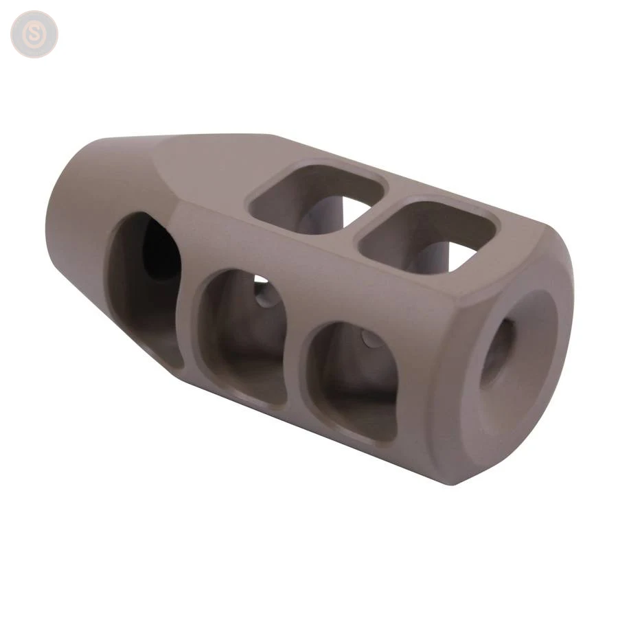 AR-15 Steel Multi-Port Compensator Gen 2 (Flat Dark Earth)