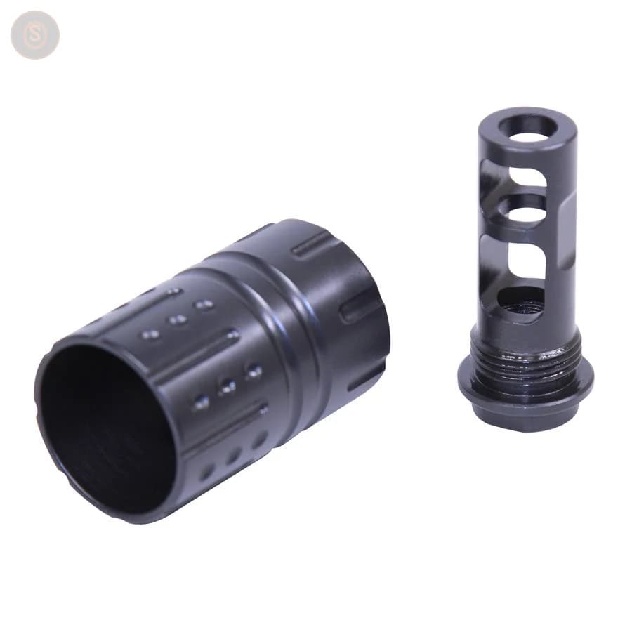 AR-9 9mm Muzzle Compensator with QD Blast Shield (Gen 2)