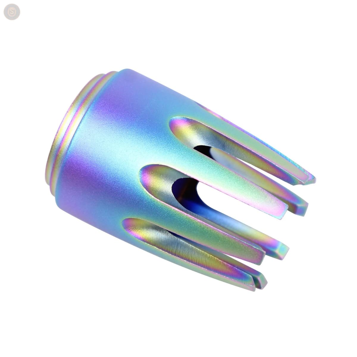 AR15 ‘Claw’ Multi-Prong Flash Hider (Rainbow PVD Coated)