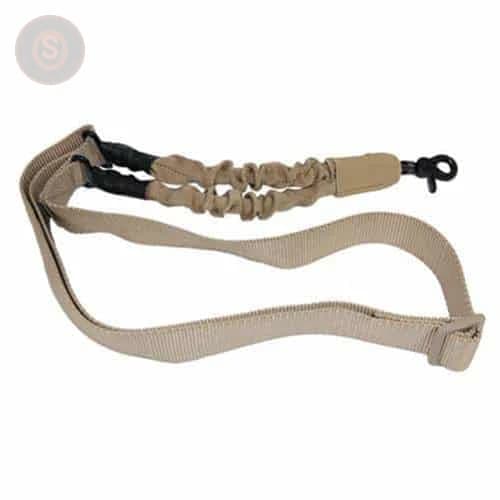 Single-Point Bungee Sling with QD Snap Hook (Desert Tan)