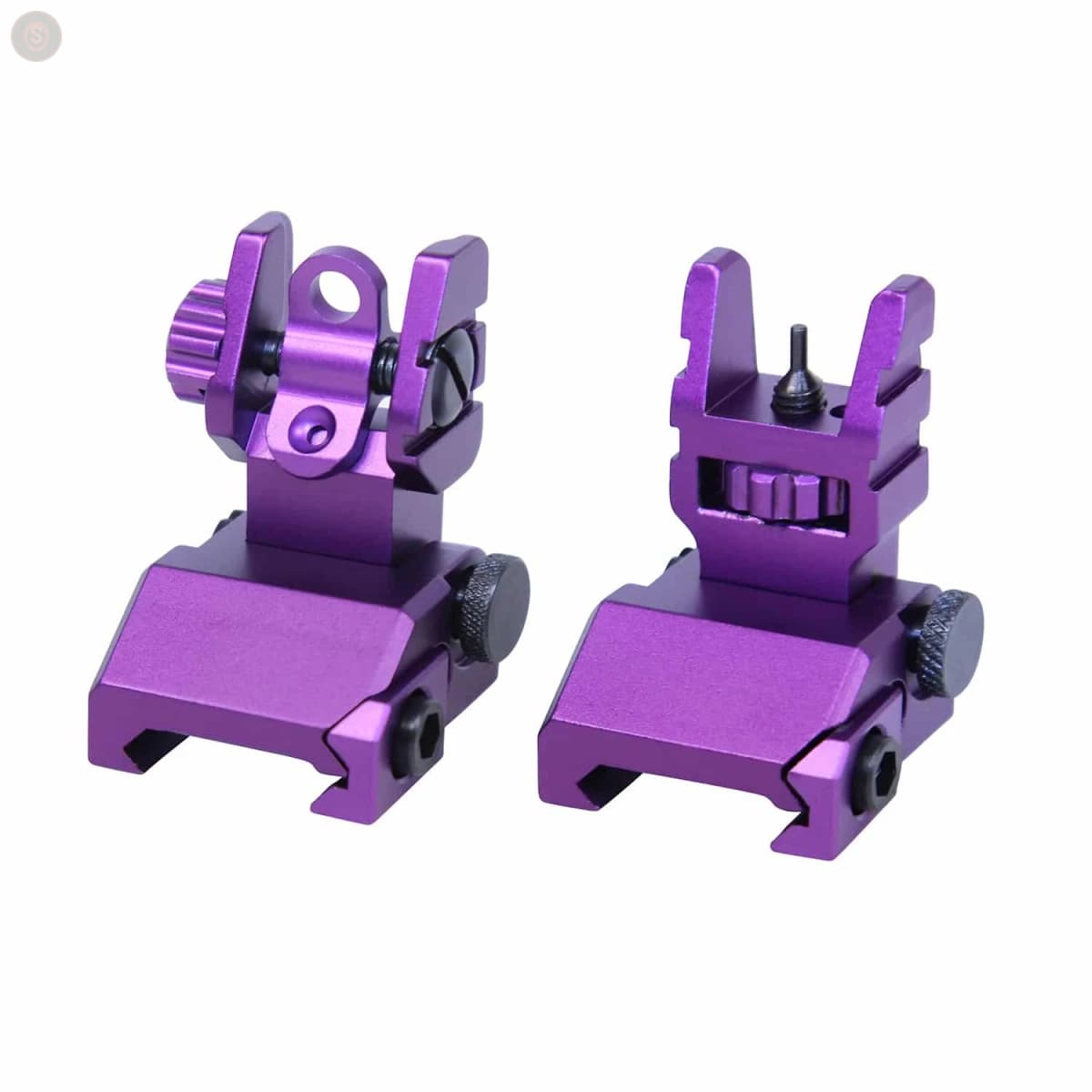 AR-15 Rapid Acquisition Precision Sights (Anodized Purple) (Discontinued)