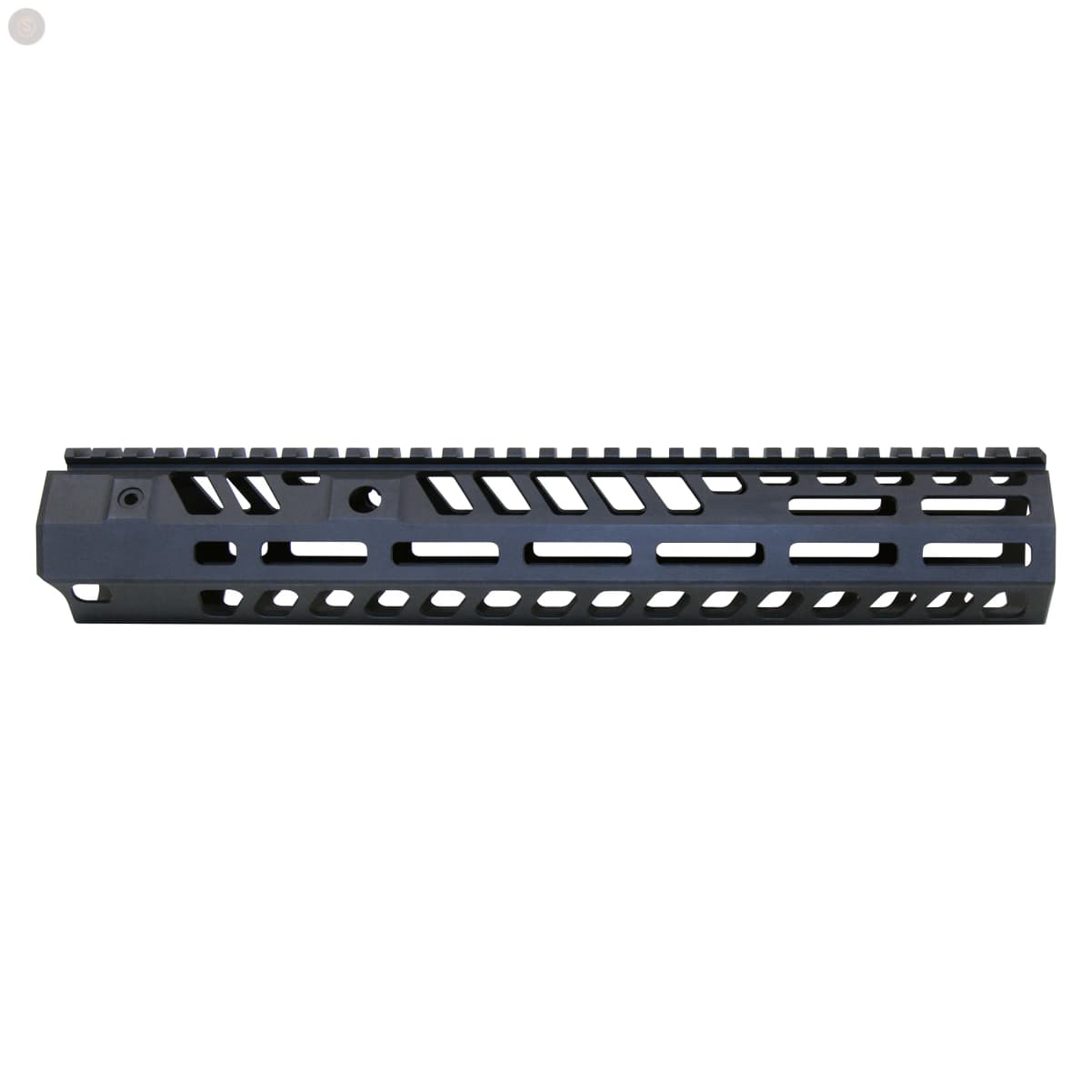 AR-15 12" M-LOK Free-Float Handguard, Suppressor-Compatible (Anodized Black)