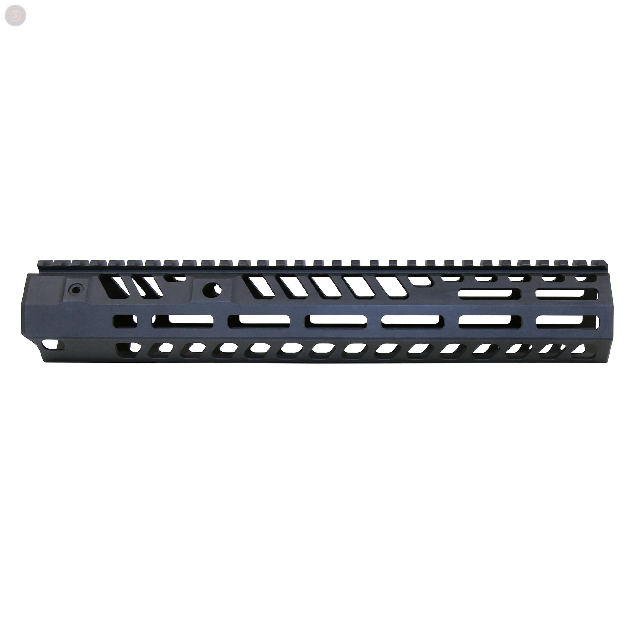 AR-15 12" M-LOK Free-Float Handguard, Suppressor-Compatible (Anodized Black)