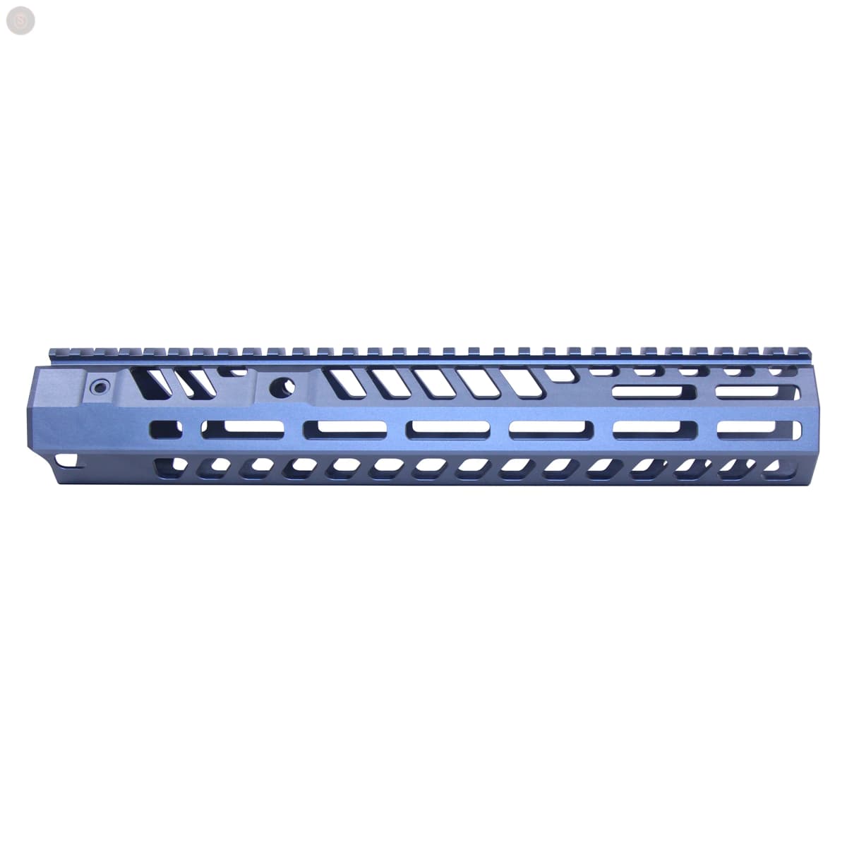 AR-15 12" M-LOK Free-Float Handguard, Suppressor-Compatible (Anodized Grey)