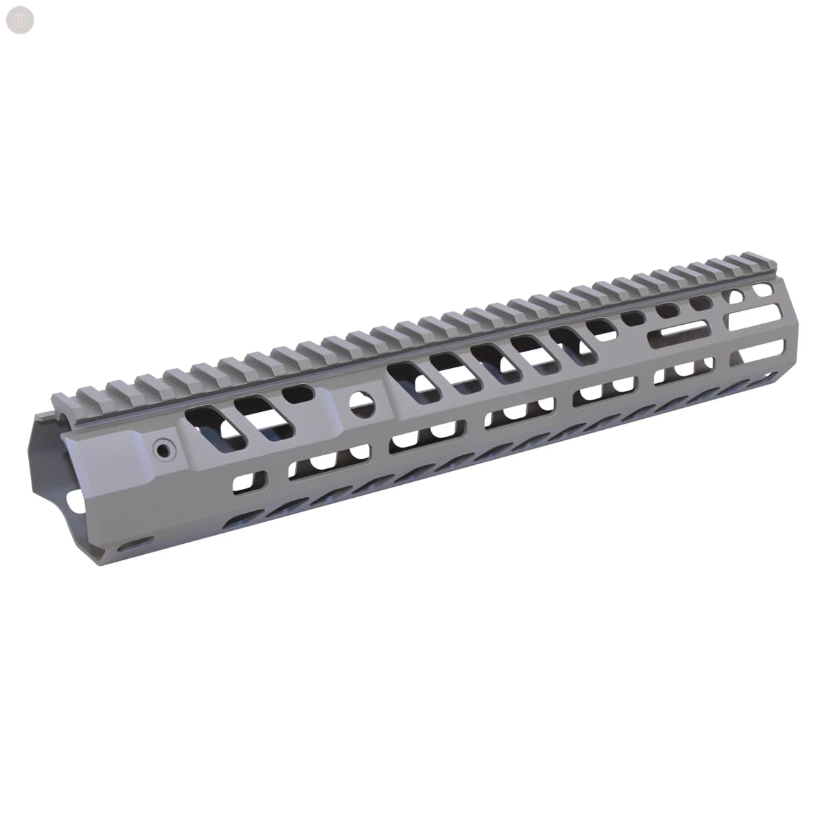 AR-15 12" M-LOK Free-Float Handguard, Suppressor-Compatible (Flat Dark Earth)