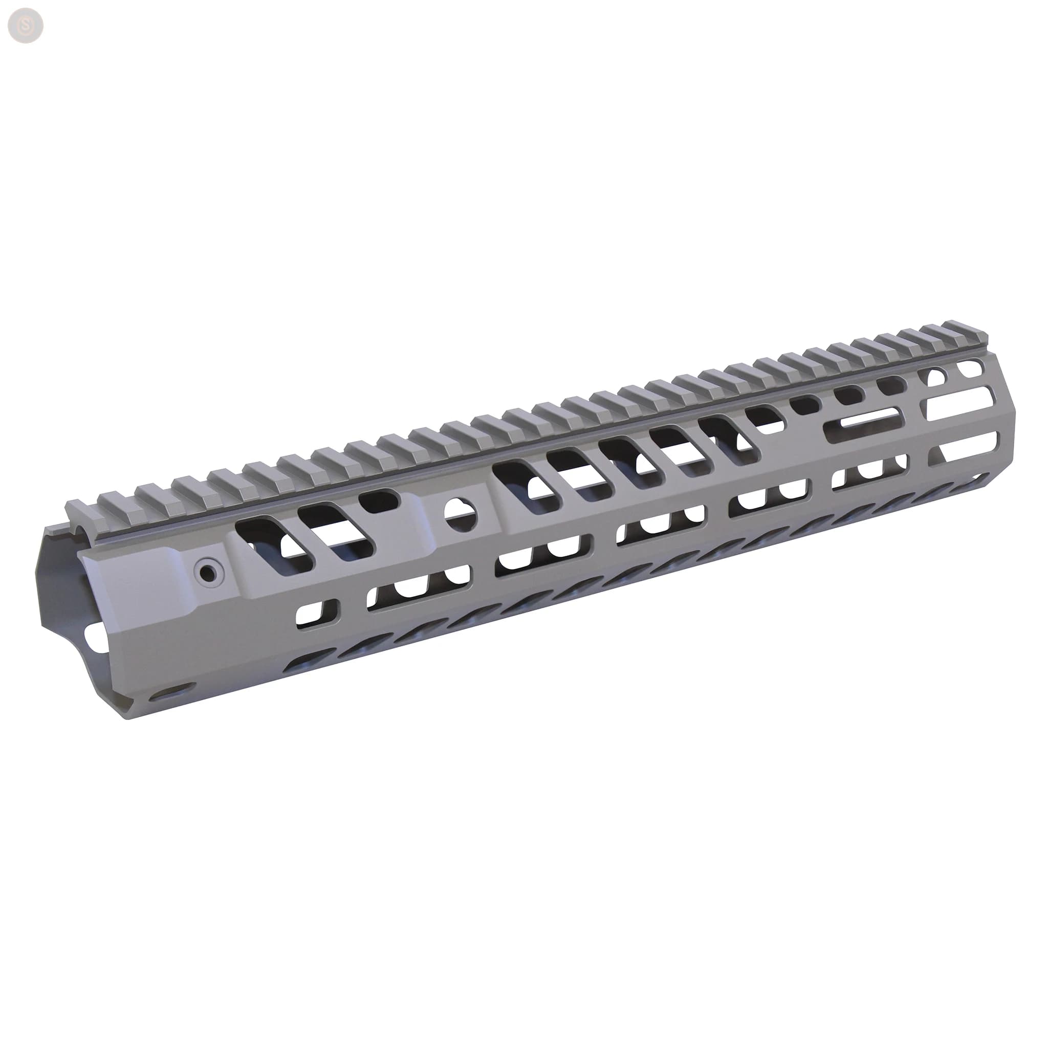 AR-15 12" M-LOK Free-Float Handguard, Suppressor-Compatible (Flat Dark Earth)