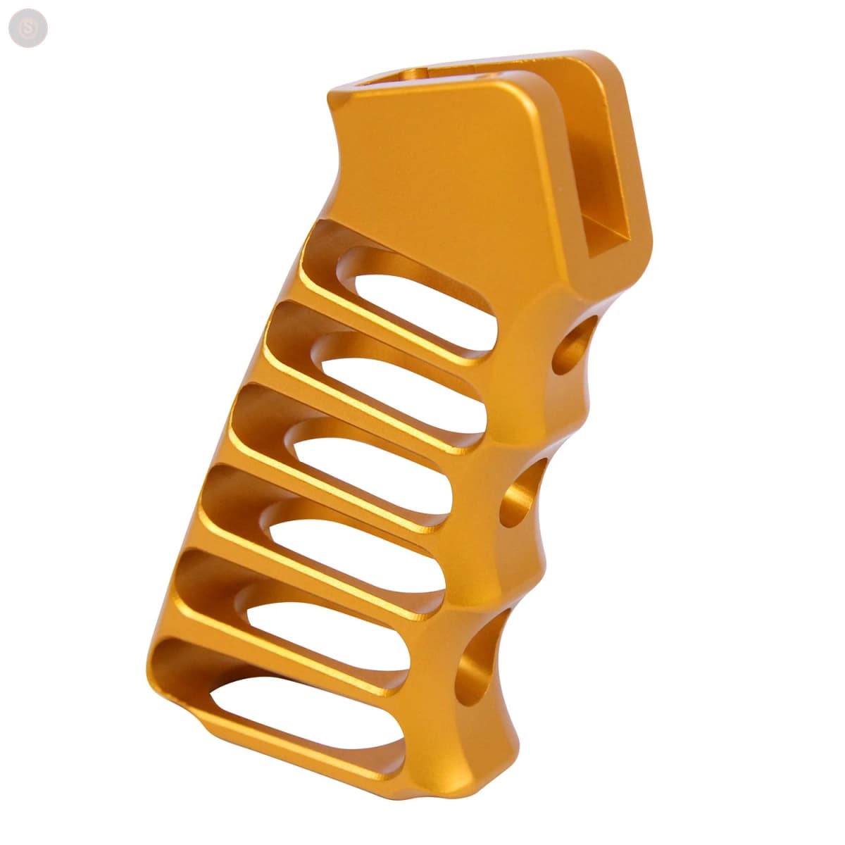 AR-15 Skeletonized Aluminum Pistol Grip (Anodized Orange)